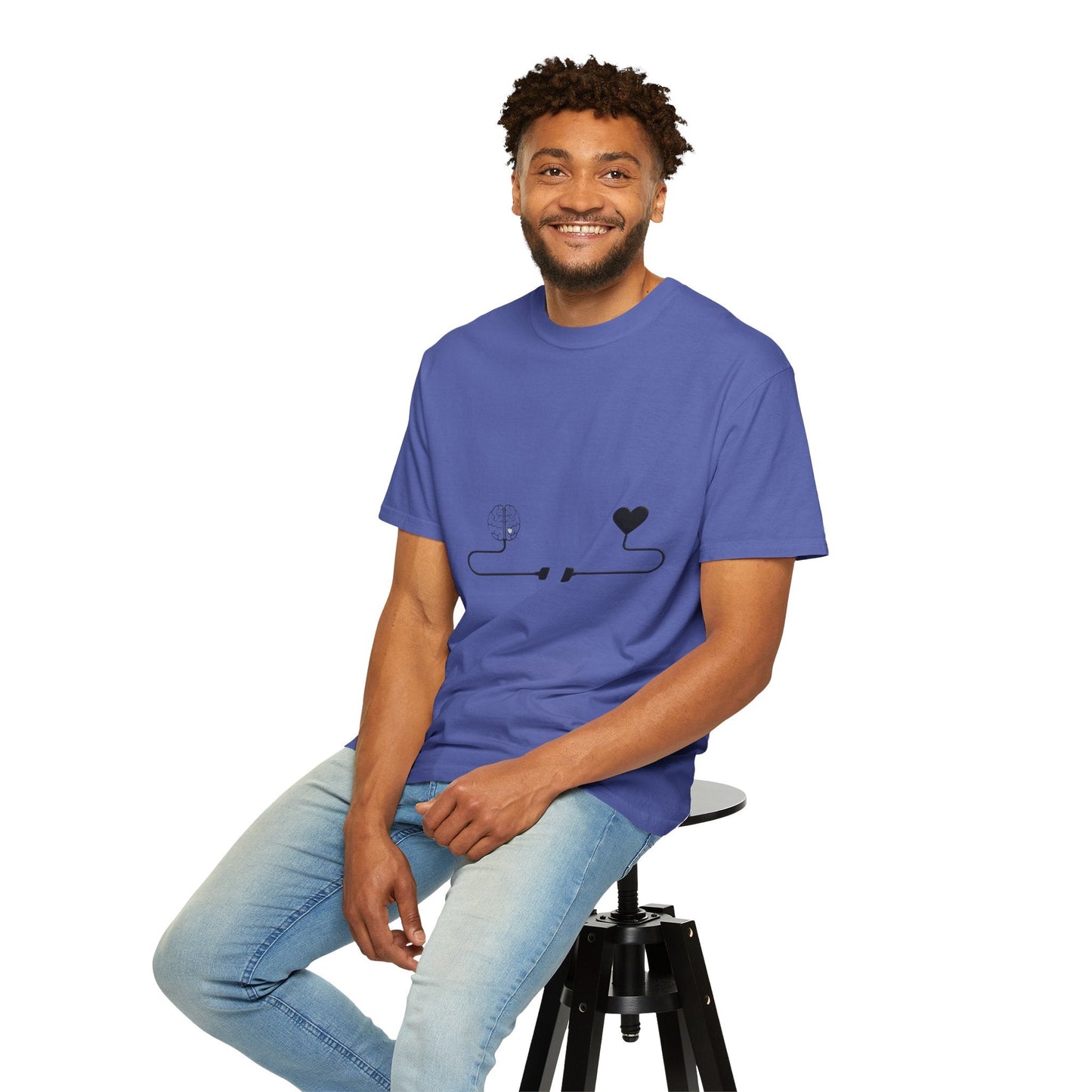 Say It Without Saying It Connection Graphic T-Shirt - Unisex, Love and Nature Design, Perfect for Casual Wear, Gifts, and Festivals - Metamorphosis Creations