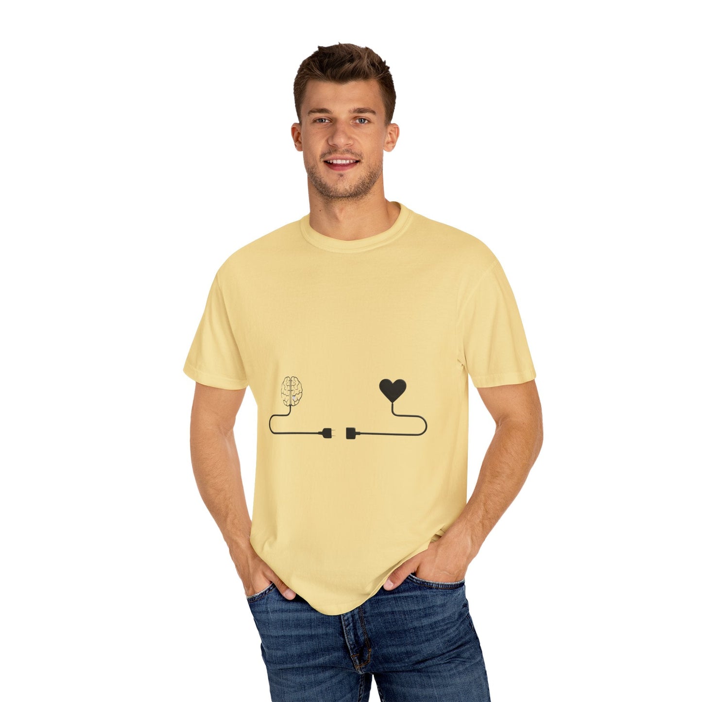 Say It Without Saying It Connection Graphic T-Shirt - Unisex, Love and Nature Design, Perfect for Casual Wear, Gifts, and Festivals - Metamorphosis Creations