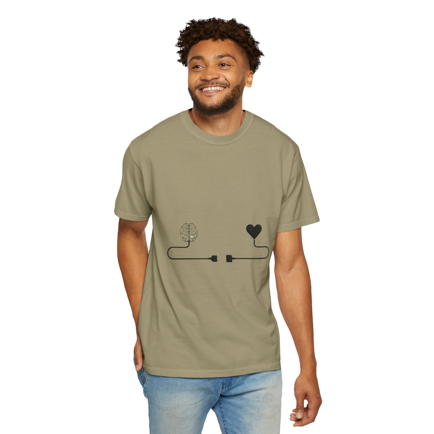 Say It Without Saying It Connection Graphic T-Shirt - Unisex, Love and Nature Design, Perfect for Casual Wear, Gifts, and Festivals - Metamorphosis Creations