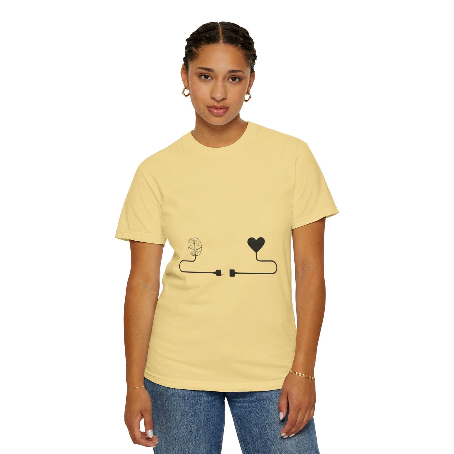 Say It Without Saying It Connection Graphic T-Shirt - Unisex, Love and Nature Design, Perfect for Casual Wear, Gifts, and Festivals - Metamorphosis Creations