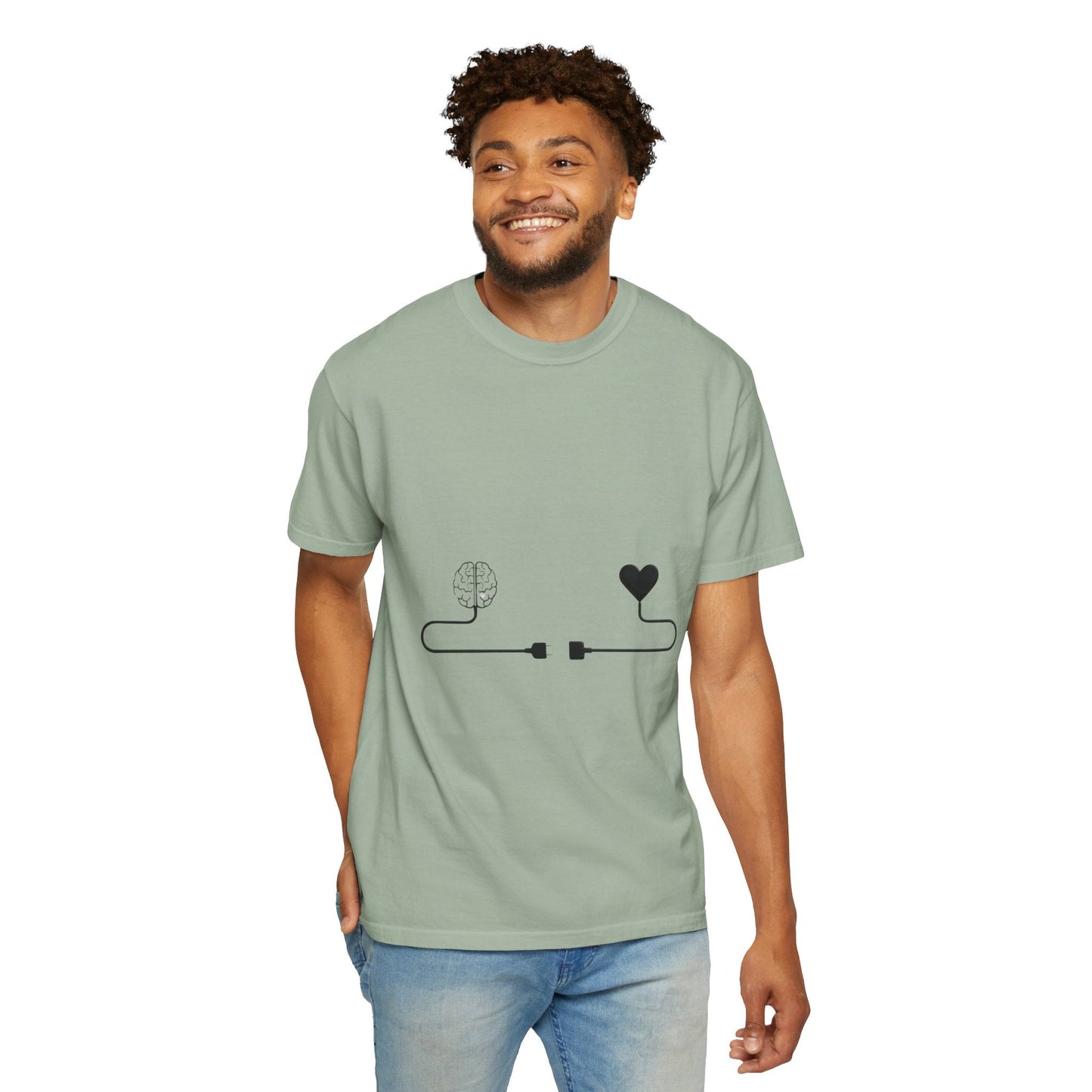 Say It Without Saying It Connection Graphic T-Shirt - Unisex, Love and Nature Design, Perfect for Casual Wear, Gifts, and Festivals - Metamorphosis Creations