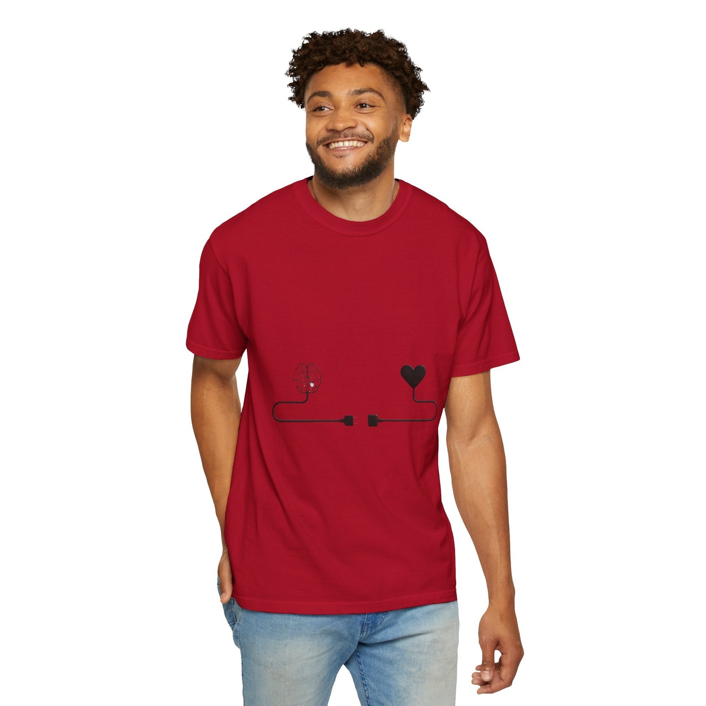 Say It Without Saying It Connection Graphic T-Shirt - Unisex, Love and Nature Design, Perfect for Casual Wear, Gifts, and Festivals - Metamorphosis Creations
