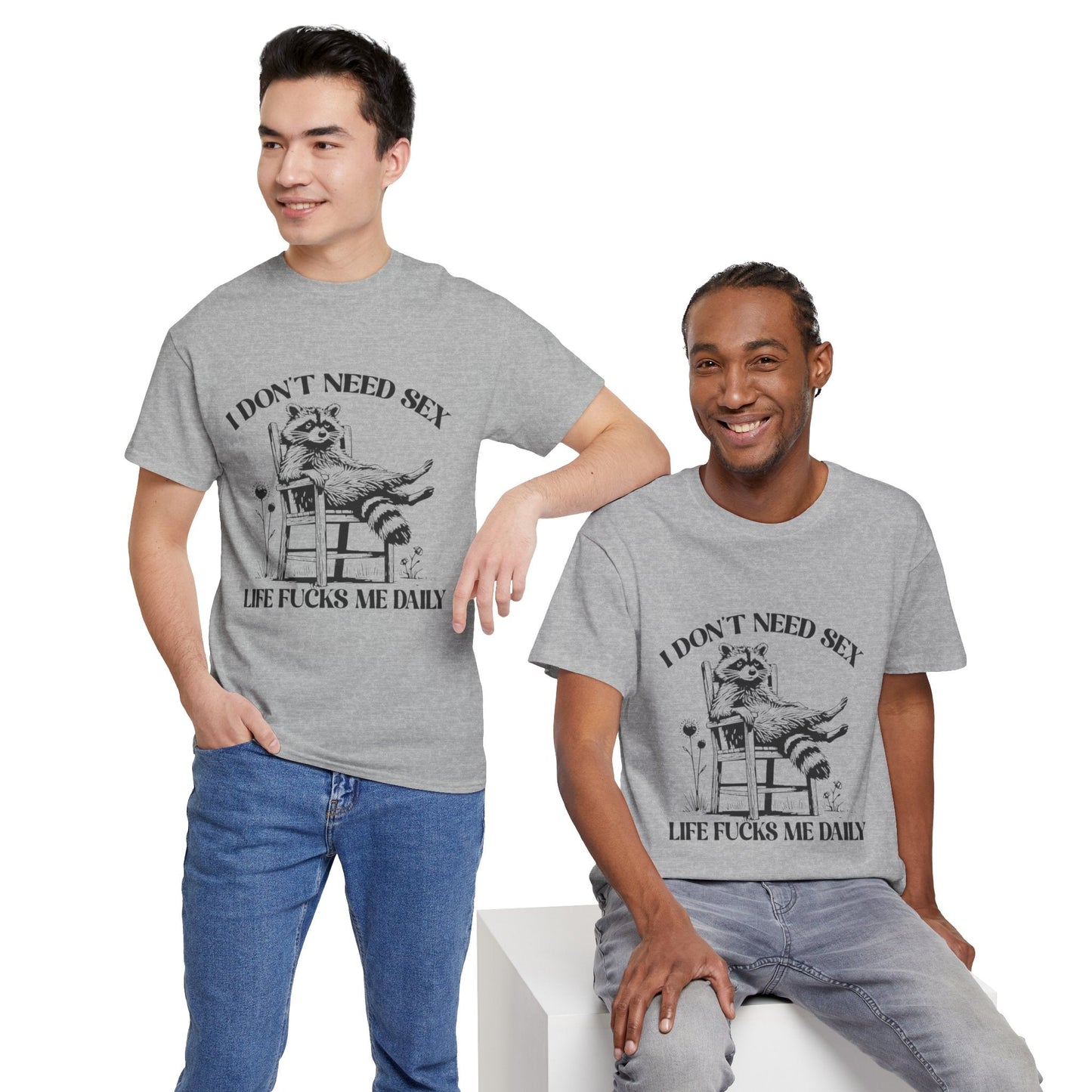 Say It Without Saying It Unisex Heavy Cotton Tee - Metamorphosis Creations