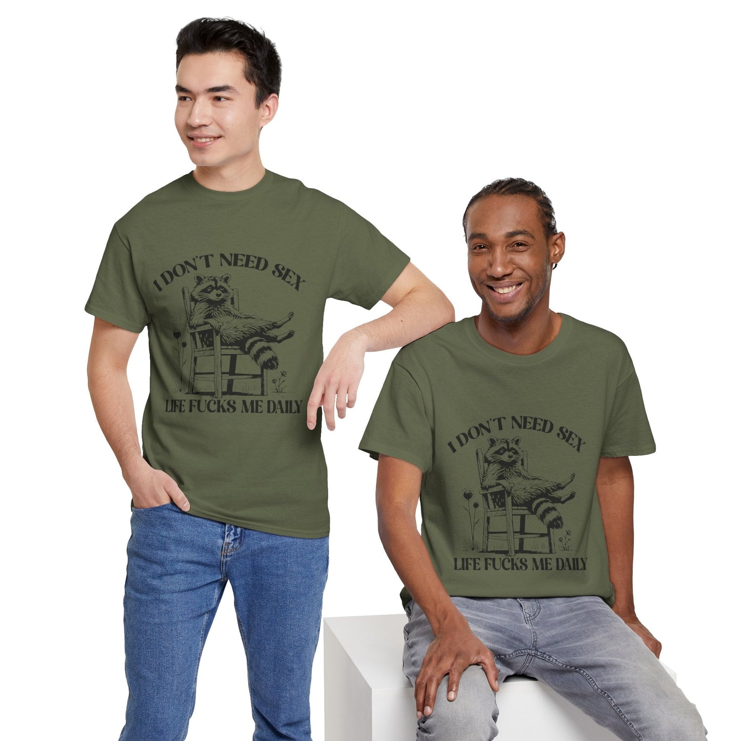 Say It Without Saying It Unisex Heavy Cotton Tee - Metamorphosis Creations