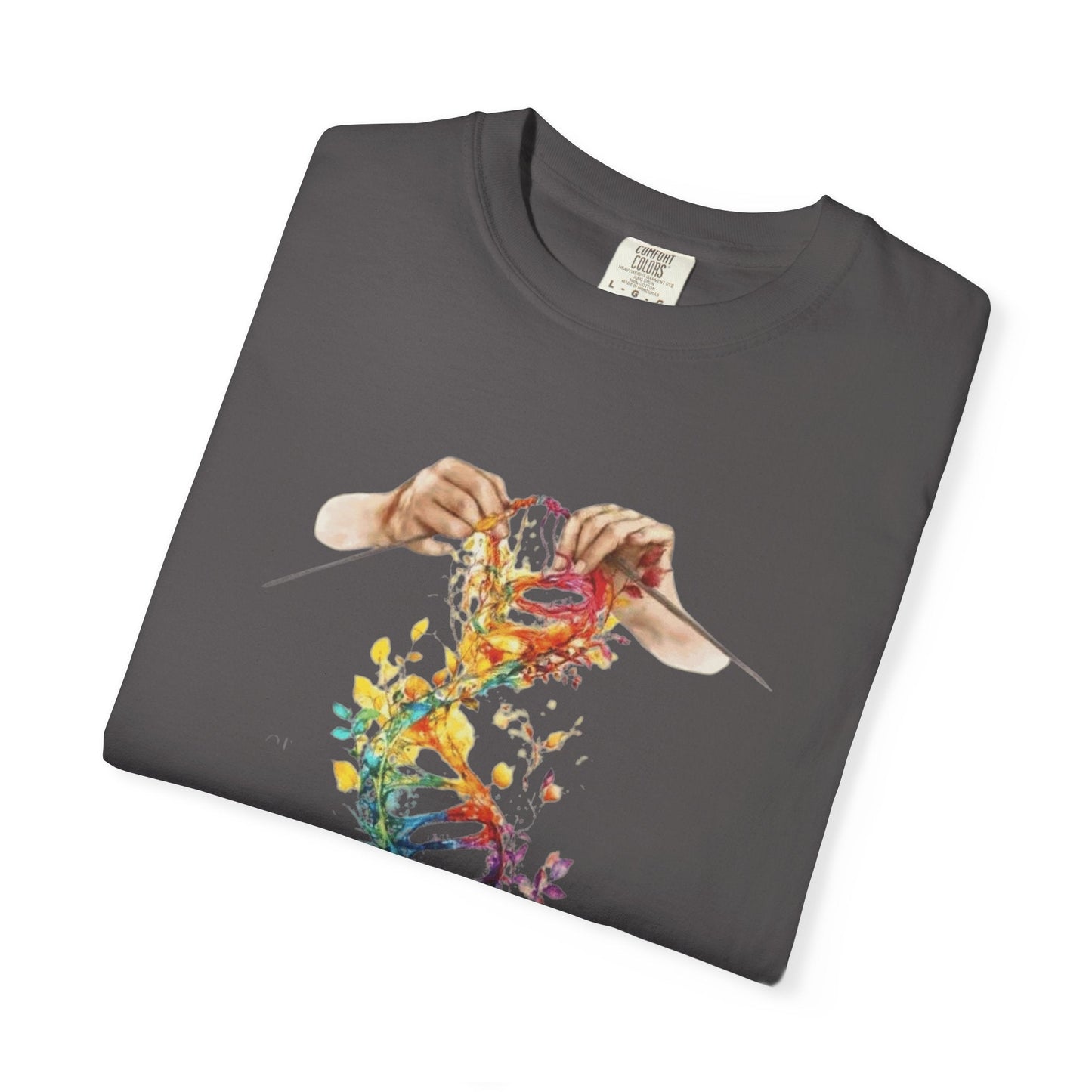 👚 Soft. Stylish. Mom - approved. Order now and gift her something she'll actually wear! Colorful DNA Art Unisex T-shirt, Science Tee, Creative Garment, Gift for Scientists, - Metamorphosis Creations