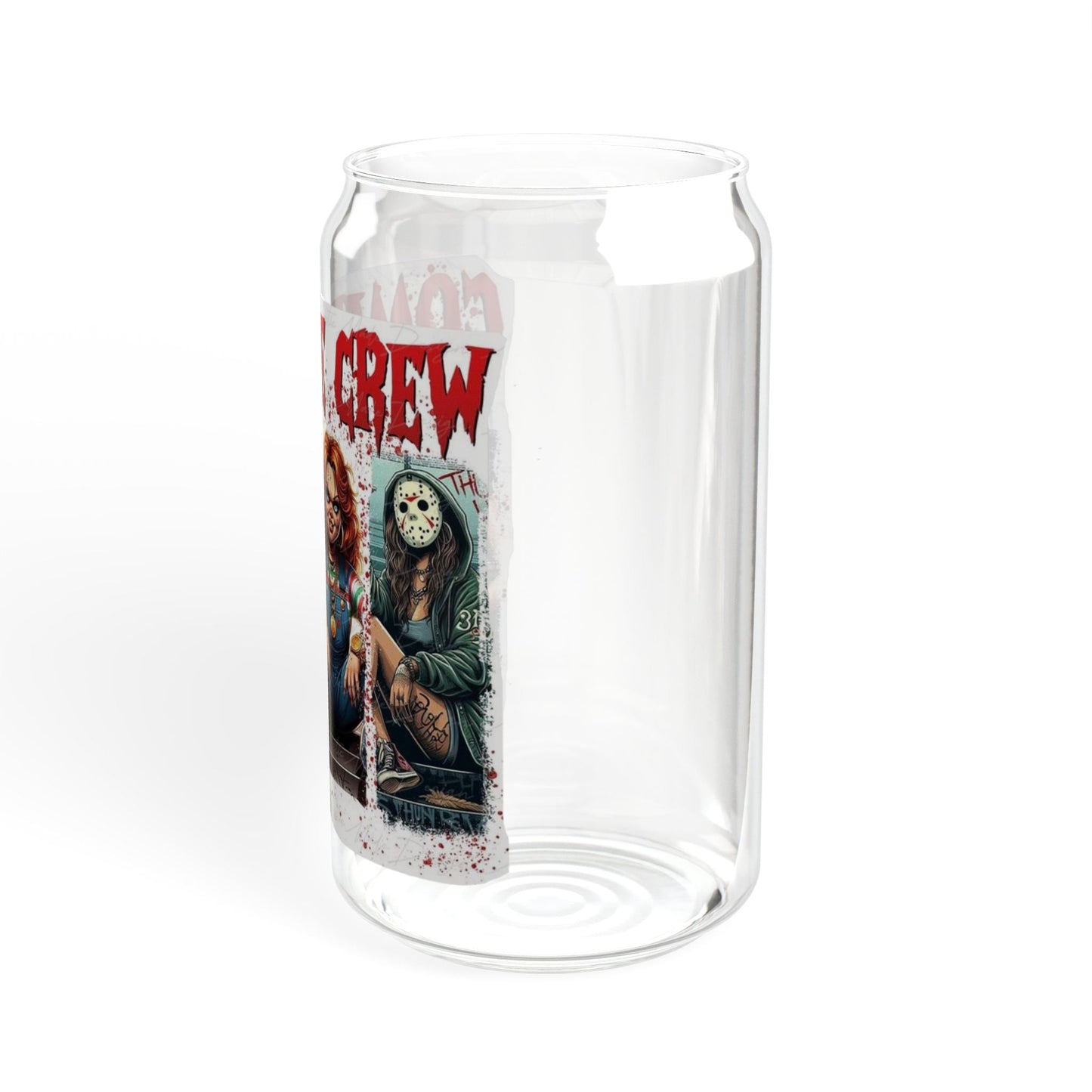 🎃 Spooky Sips Await! Gothic Sipper Glass, Halloween Drinkware, Cute Horror Decor, Unique Gift, Spooky Party Supplies, Alternative Lifestyle - Metamorphosis Creations
