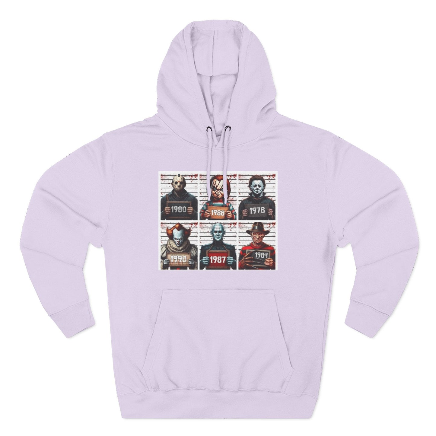 Spooky Vibes Only Halloween Sweater Retro Horror Movie Three - Panel Fleece Hoodie, Halloween Gift, Cozy Sweatshirt, Movie Lover Apparel, Vintage Movie Merchandise - Metamorphosis Creations