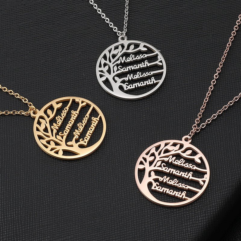 Stainless steel Name Necklace - Metamorphosis Creations