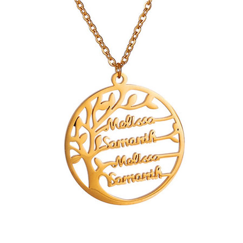 Stainless steel Name Necklace - Metamorphosis Creations