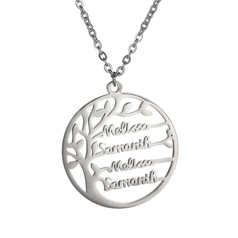 Stainless steel Name Necklace - Metamorphosis Creations