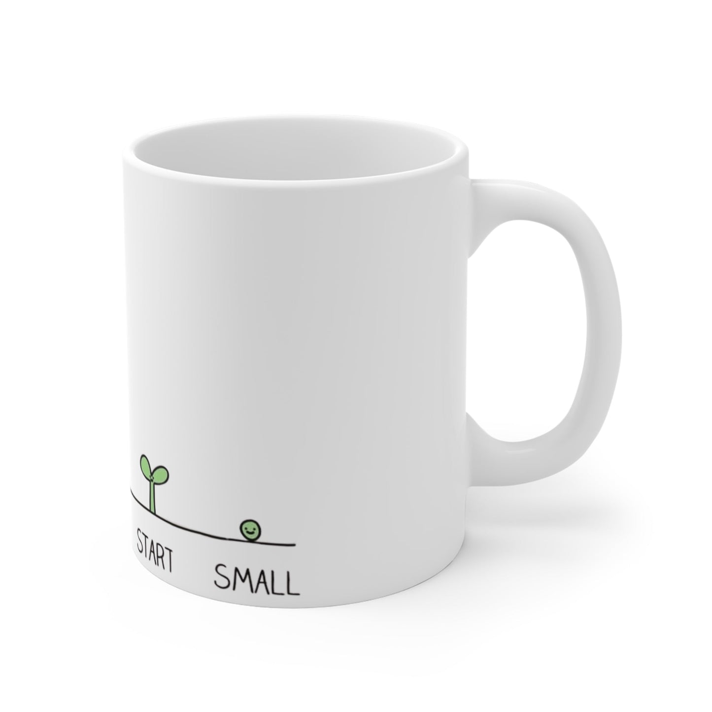 Start your day with meaning. Empowering Floral Mug | Power of Words | Inspirational Coffee Cup | Gift for Friends | Positive Affirmation | Home Decor | Self - Love - Metamorphosis Creations