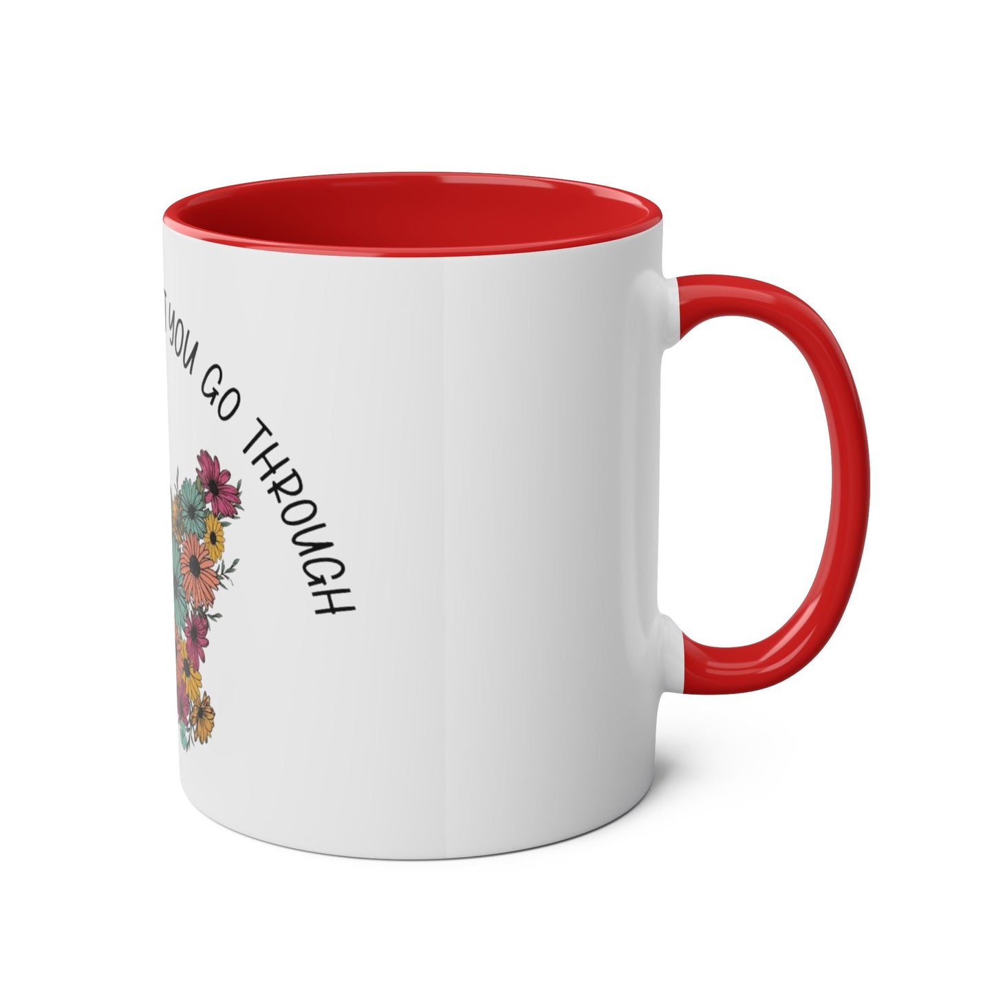Start your day with meaning. Inspirational Two - Tone Mug for Growth Mindset, Butterfly Design, Coffee or Tea Lover Gift, Motivational Quote, Perfect for Self - Care - Metamorphosis Creations