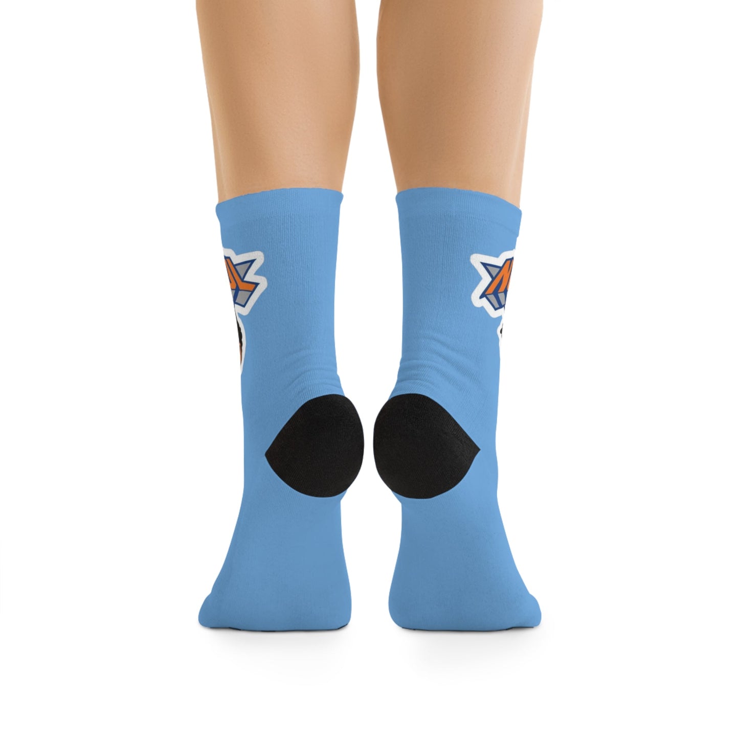 🇵🇷 Step with Pride – From La Isla to NYC Cool Gift for Friends, Stylish Comfortable Socks, Unique Recycled Socks, Casual Everyday Accessory - Metamorphosis Creations