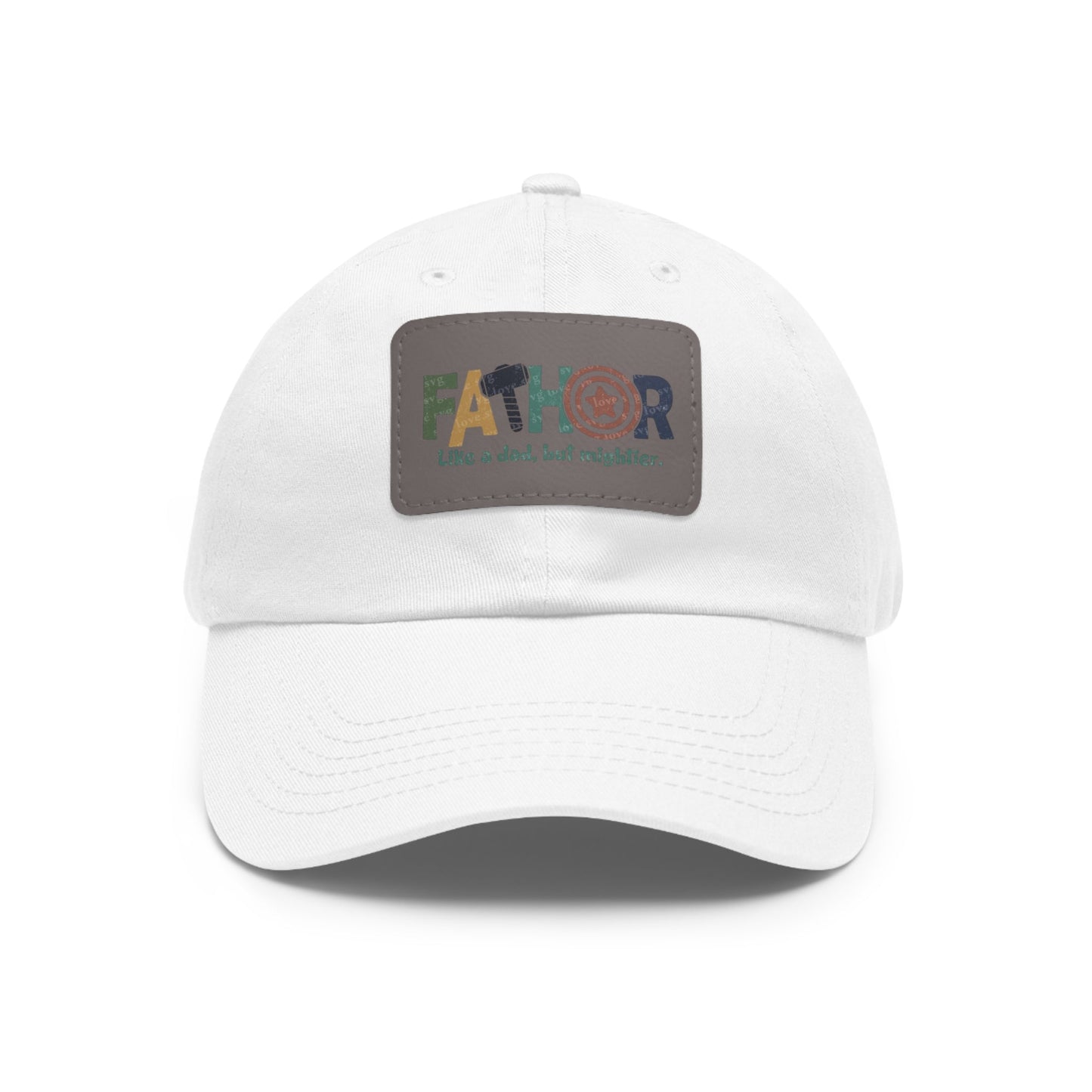 Stylish Dad Hat with Leather Patch - Perfect Gift for Fathers, Dads, Father's Day, Casual Wear, Outdoor Activities - Metamorphosis Creations