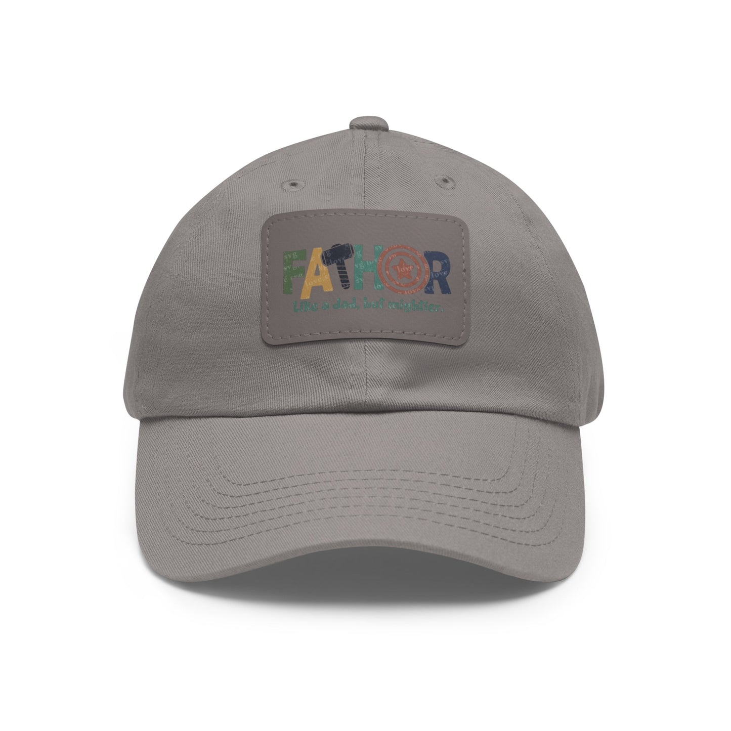 Stylish Dad Hat with Leather Patch - Perfect Gift for Fathers, Dads, Father's Day, Casual Wear, Outdoor Activities - Metamorphosis Creations