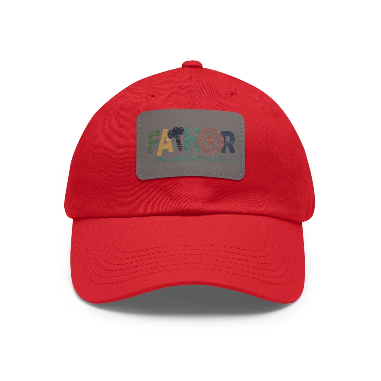 Stylish Dad Hat with Leather Patch - Perfect Gift for Fathers, Dads, Father's Day, Casual Wear, Outdoor Activities - Metamorphosis Creations