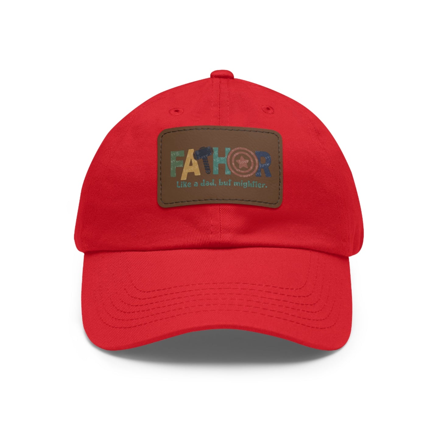 Stylish Dad Hat with Leather Patch - Perfect Gift for Fathers, Dads, Father's Day, Casual Wear, Outdoor Activities - Metamorphosis Creations