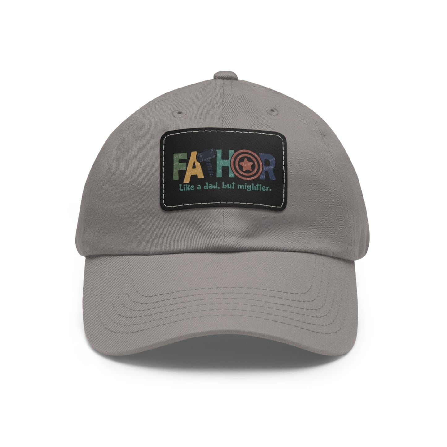 Stylish Dad Hat with Leather Patch - Perfect Gift for Fathers, Dads, Father's Day, Casual Wear, Outdoor Activities - Metamorphosis Creations