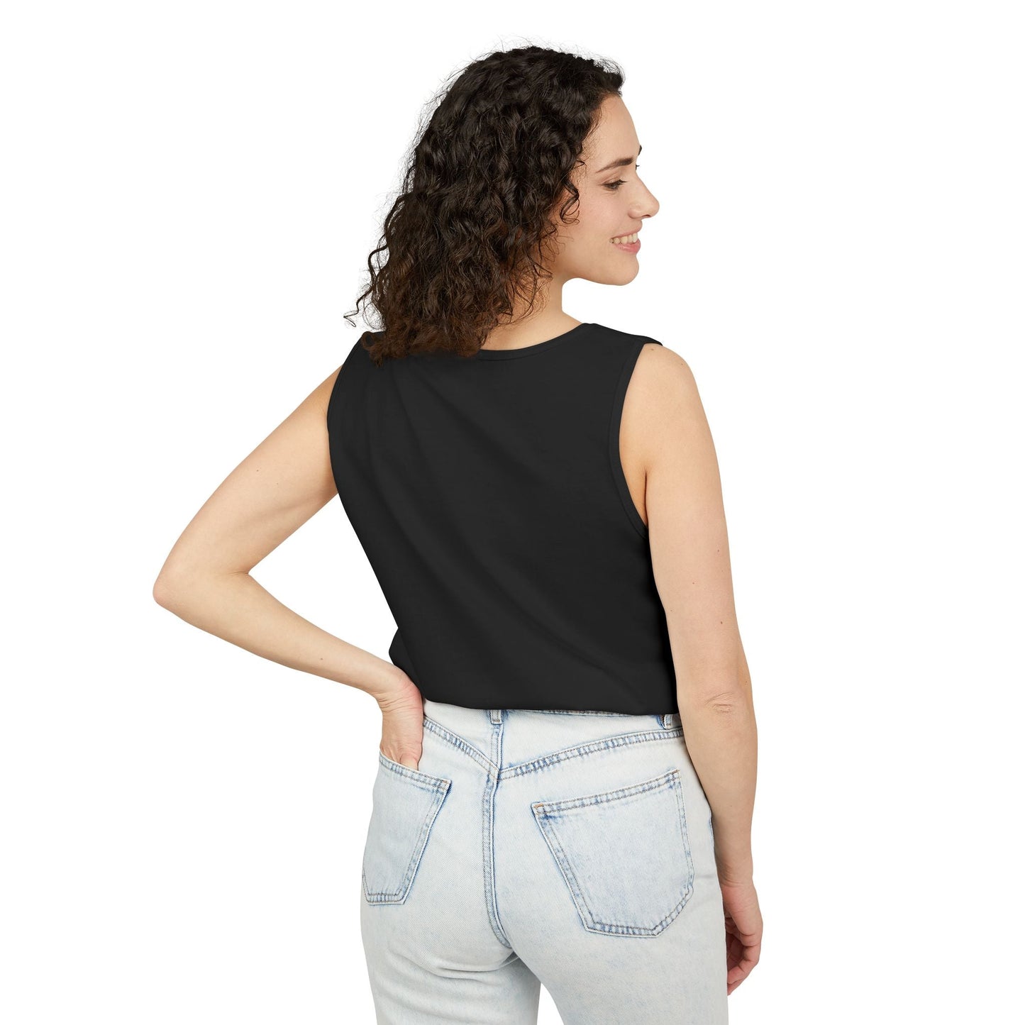 Sunflower Unisex Tank Top - Relaxed Summer Wear, Gift for Garden Lovers, Casual Beach Vibes, Perfect for Spring Celebrations, Gift Idea - Metamorphosis Creations