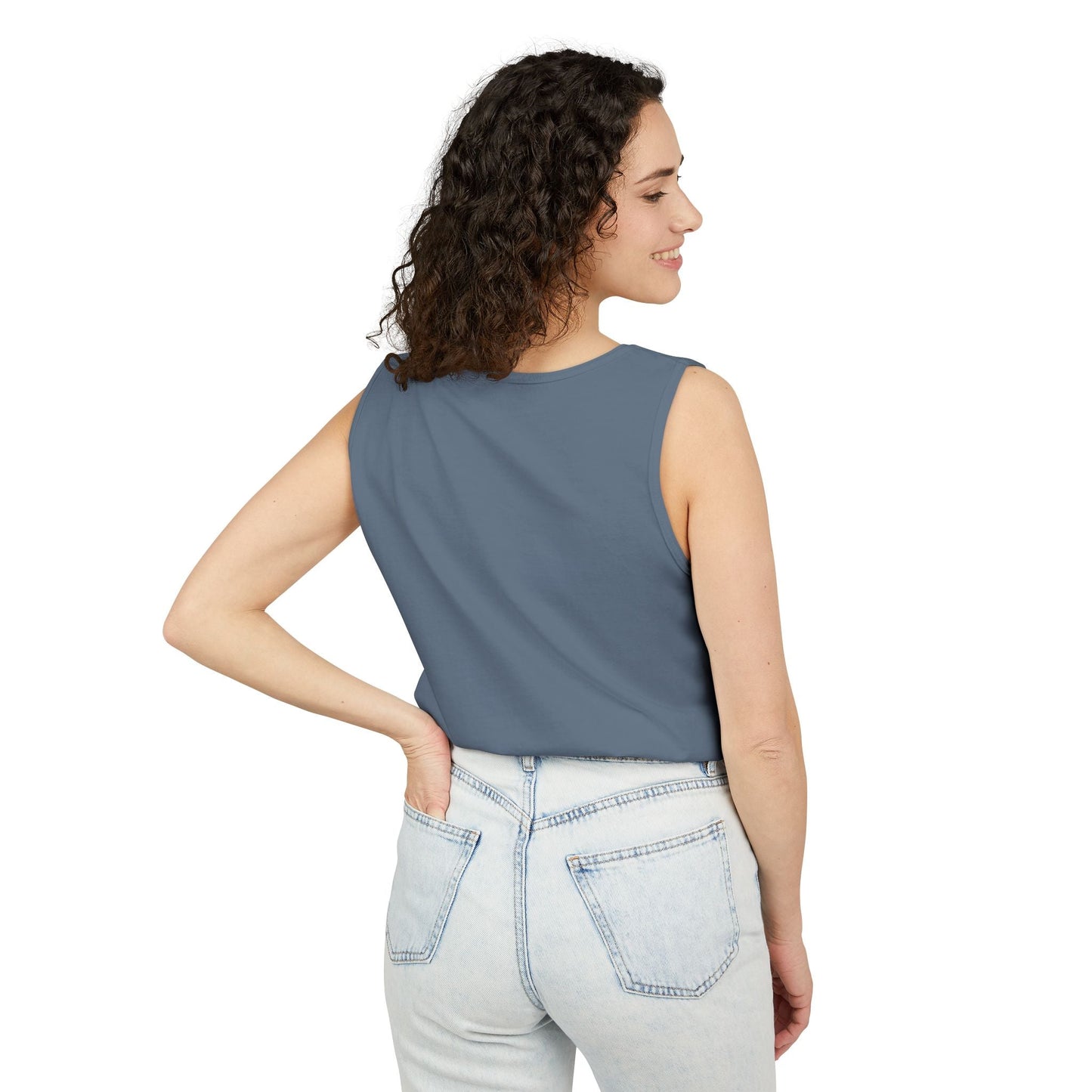 Sunflower Unisex Tank Top - Relaxed Summer Wear, Gift for Garden Lovers, Casual Beach Vibes, Perfect for Spring Celebrations, Gift Idea - Metamorphosis Creations