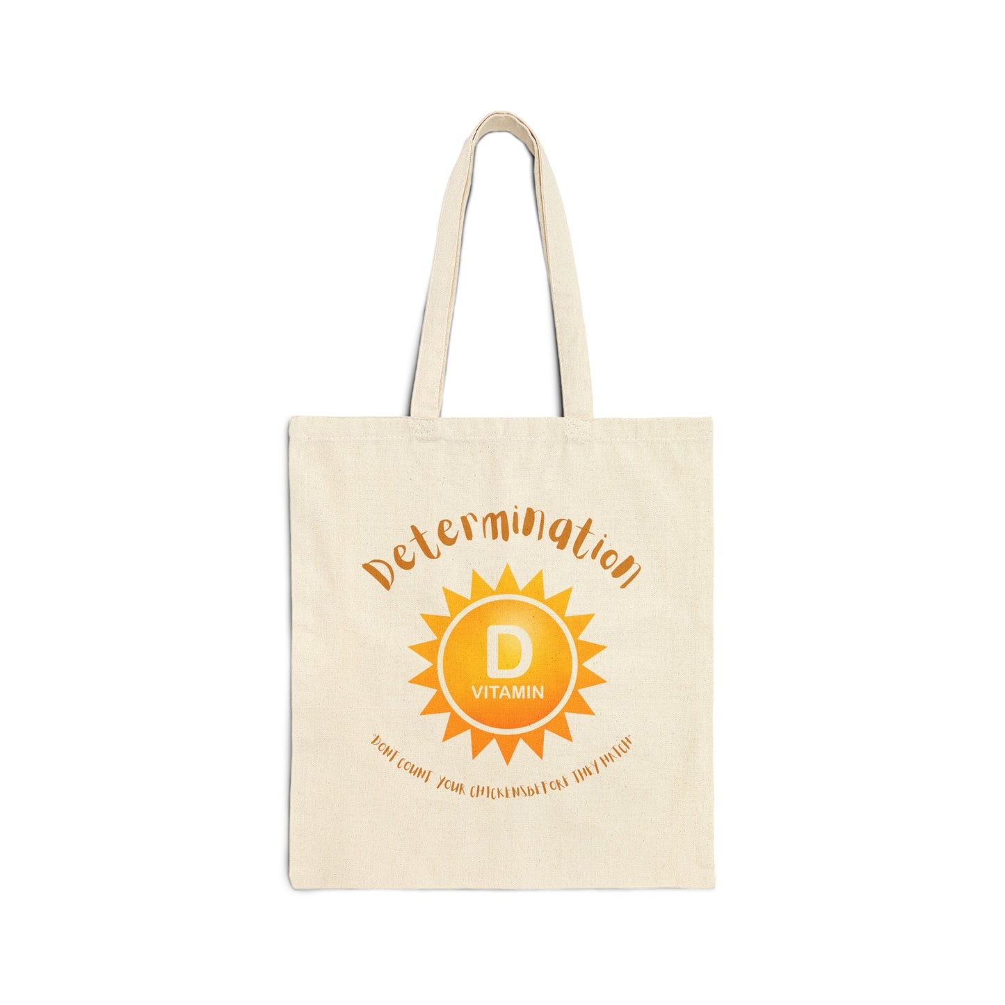 Sunshine Inspired Cotton Canvas Tote Bag - Motivational, Sustainable, Eco - Friendly, Summer Accessory, Gift for Her - Metamorphosis Creations