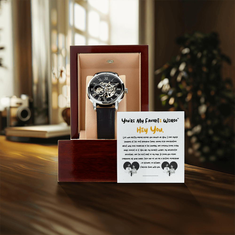 Timeless Elegance: The Ultimate Watch Gift for Him" - Metamorphosis Creations