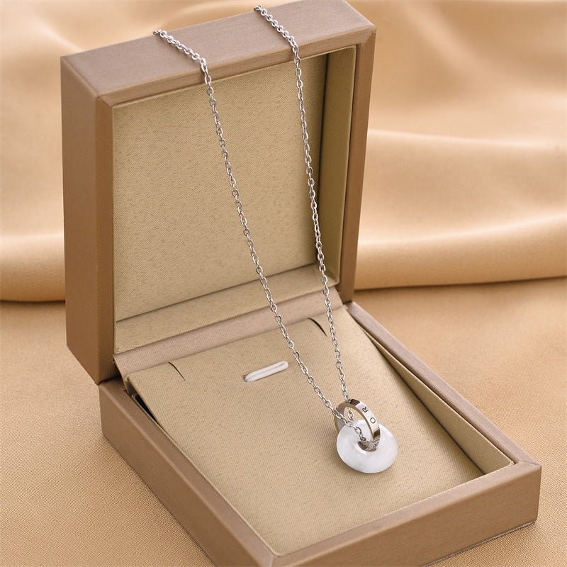 Titanium Steel Necklace Female Fashion Personality - Metamorphosis Creations