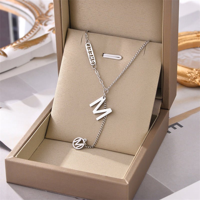 Titanium Steel Necklace Female Fashion Personality - Metamorphosis Creations