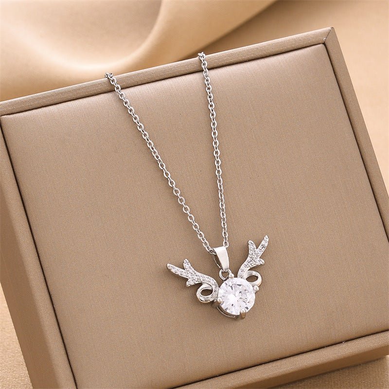 Titanium Steel Necklace Female Fashion Personality - Metamorphosis Creations