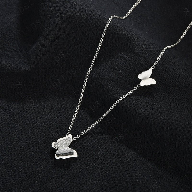 Titanium Steel Necklace Female Fashion Personality - Metamorphosis Creations
