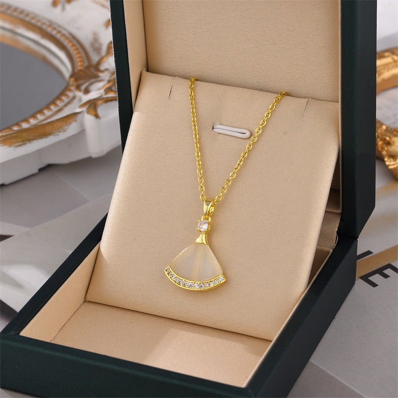 Titanium Steel Necklace Female Fashion Personality - Metamorphosis Creations
