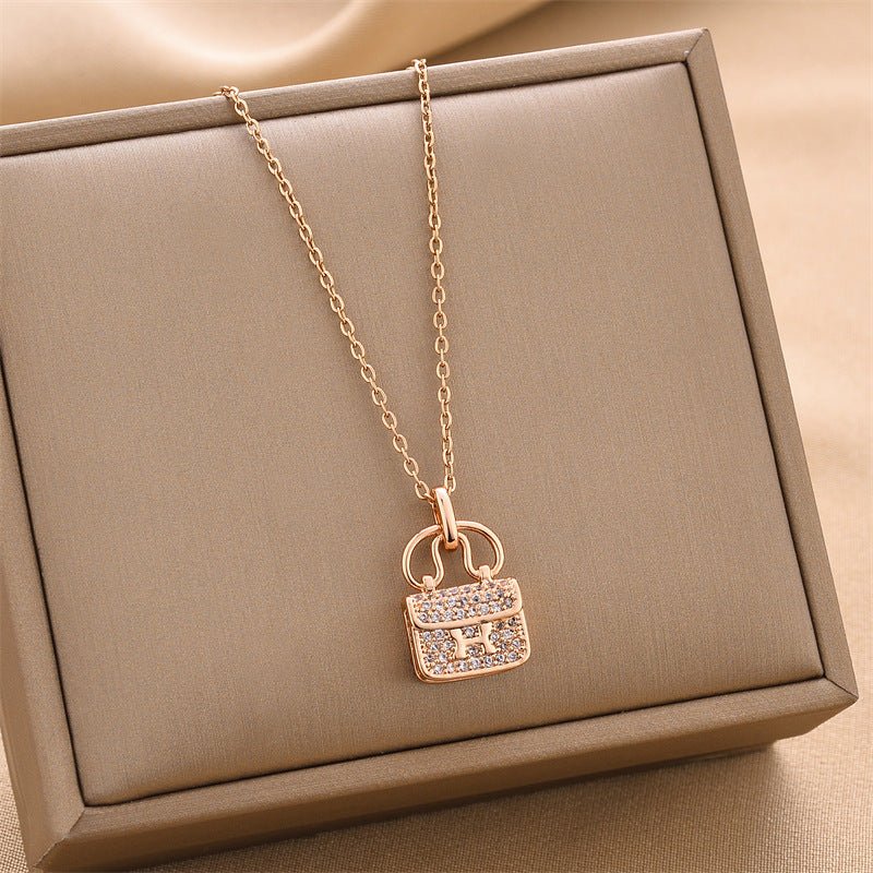 Titanium Steel Necklace Female Fashion Personality - Metamorphosis Creations