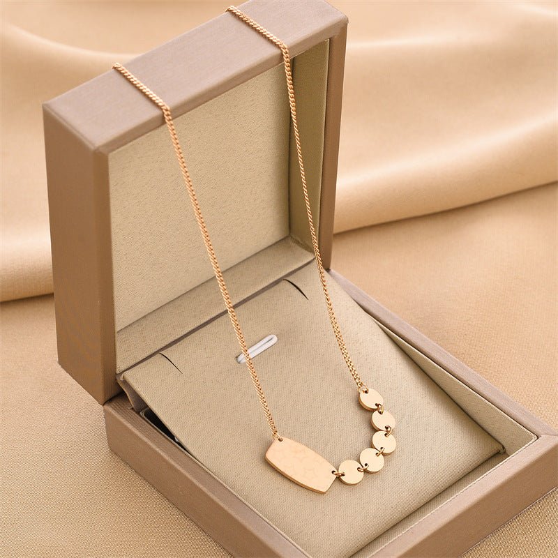 Titanium Steel Necklace Female Fashion Personality - Metamorphosis Creations