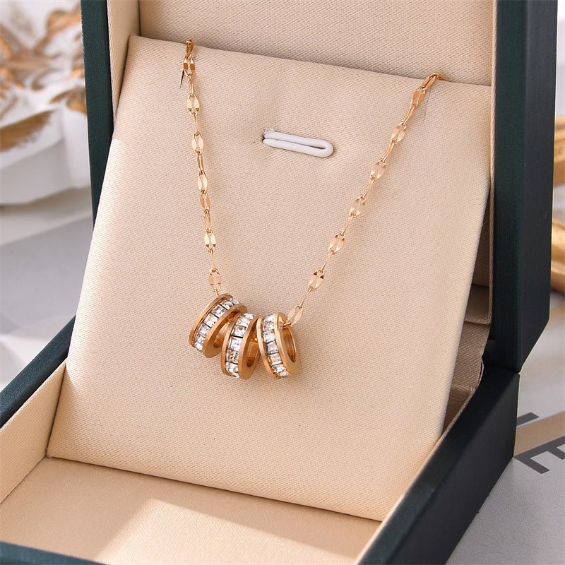 Titanium Steel Necklace Female Fashion Personality - Metamorphosis Creations