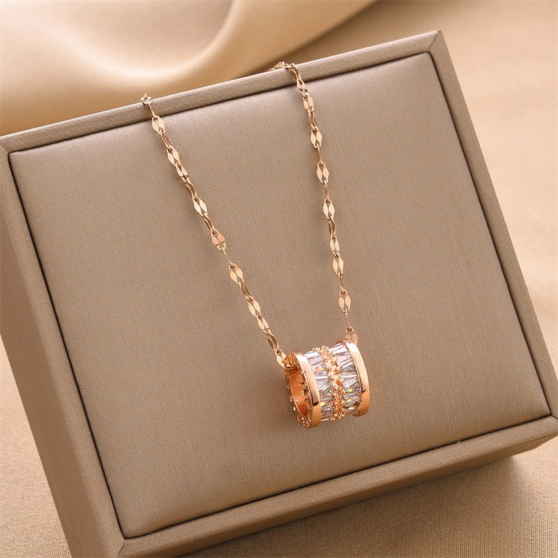 Titanium Steel Necklace Female Fashion Personality - Metamorphosis Creations