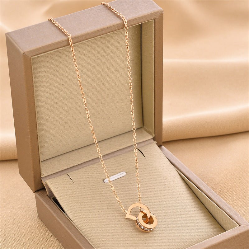 Titanium Steel Necklace Female Fashion Personality - Metamorphosis Creations