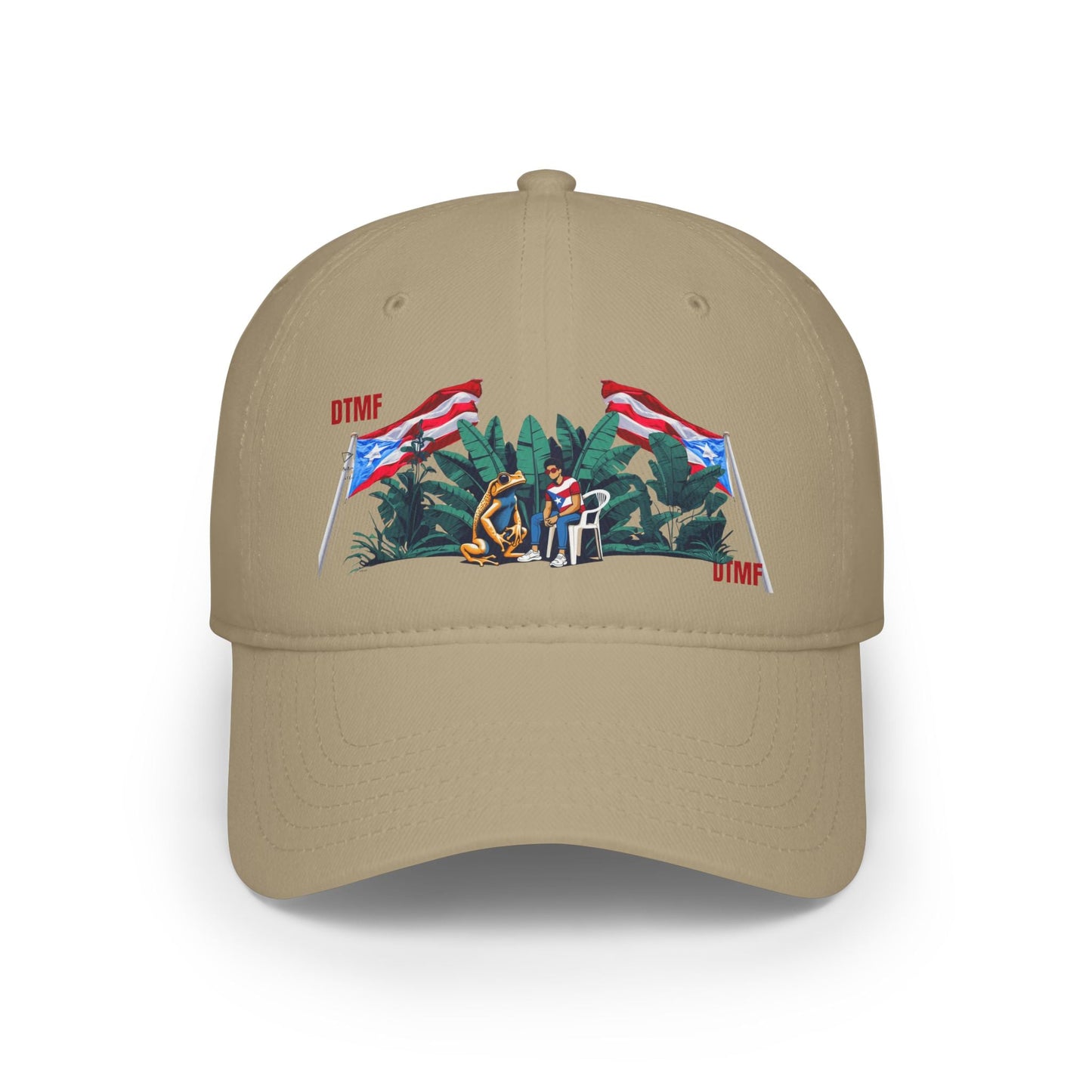 Top Off Your Look with Boricua Pride Casual Sun Hat, Vacation Accessories, Summer Gift, Beach Day Essential, Fun Outdoor Wear - Metamorphosis Creations
