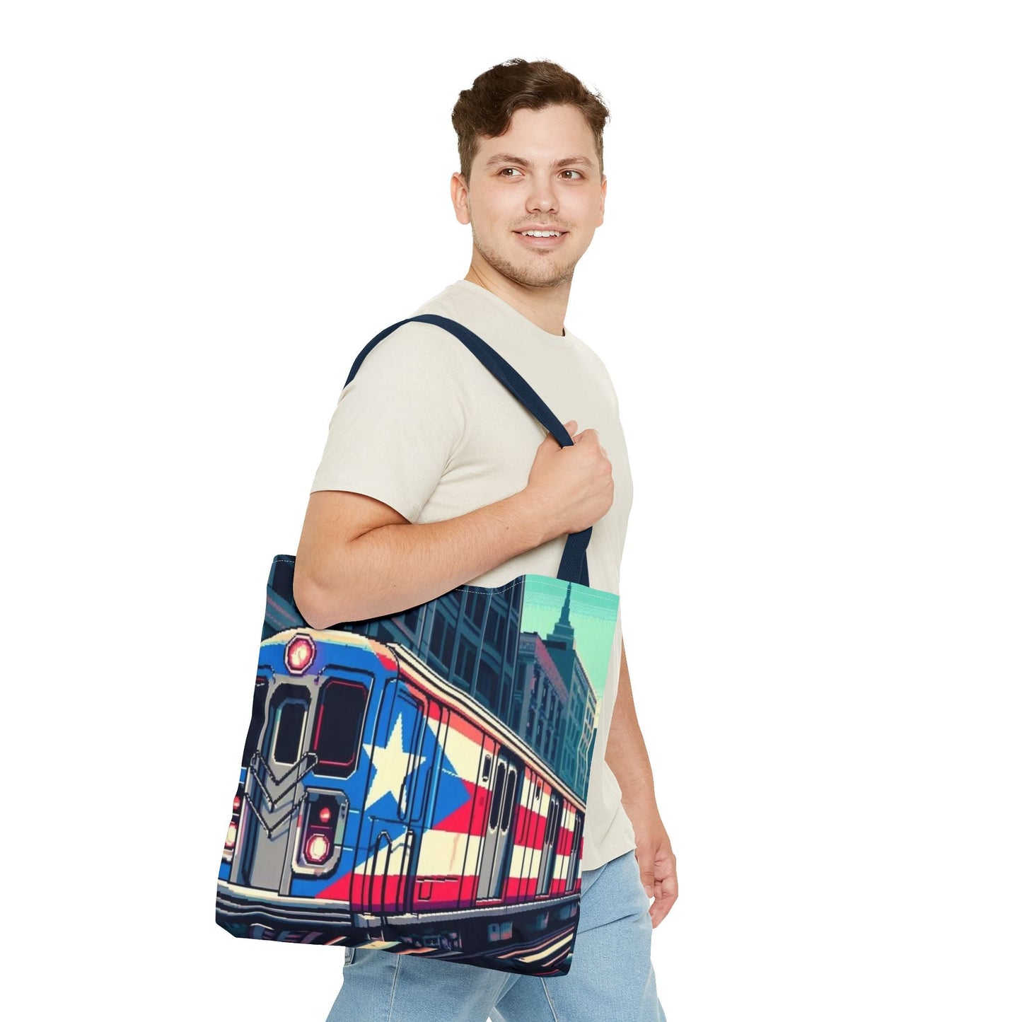 Tropical Love: Tote Bags with Puerto Rican Designs" Durable and Stylish Puerto Rico Tote Bag (AOP) - Metamorphosis Creations