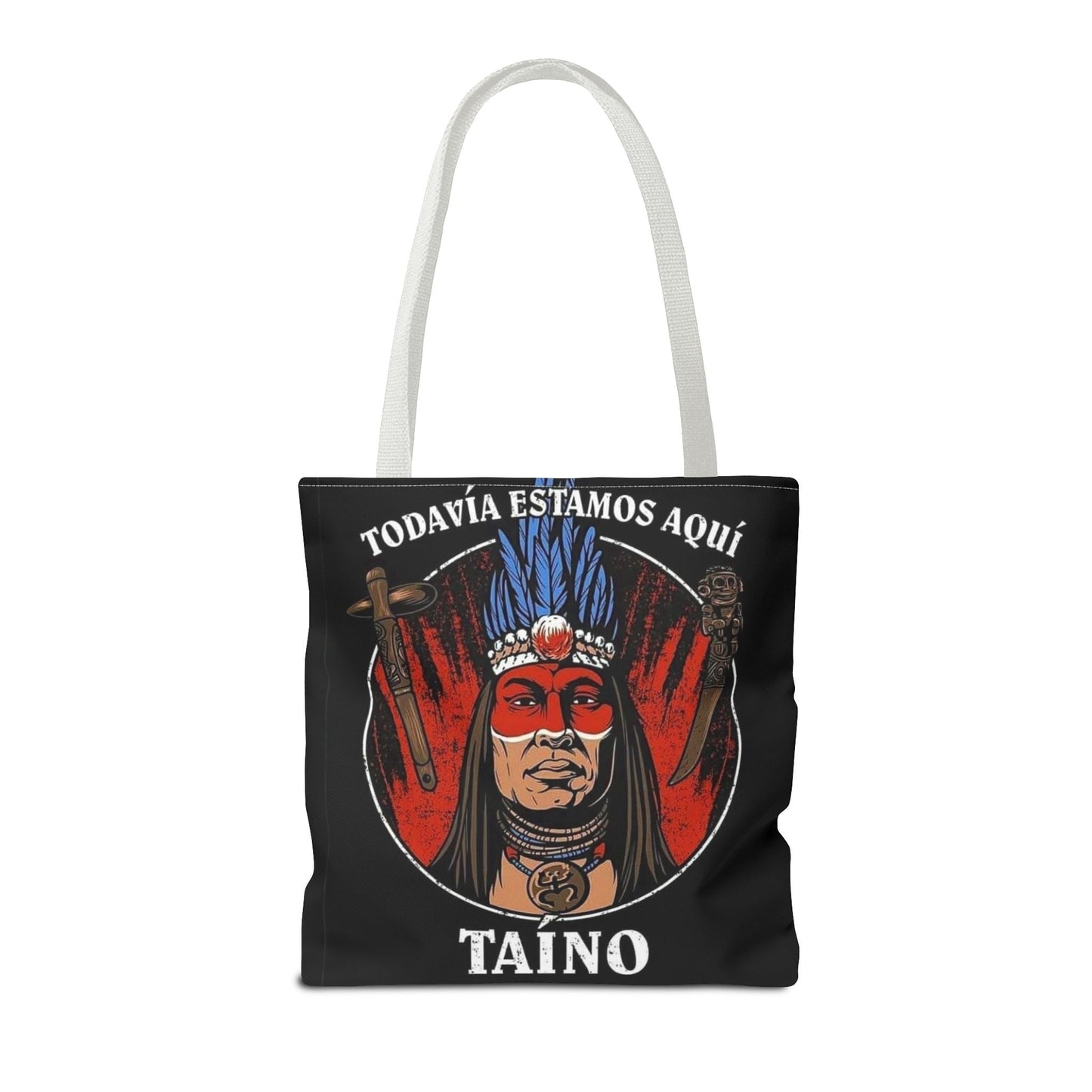 Tropical Love: Tote Bags with Puerto Rican Designs" Durable and Stylish Puerto Rico Tote Tote Bag (AOP) - Metamorphosis Creations