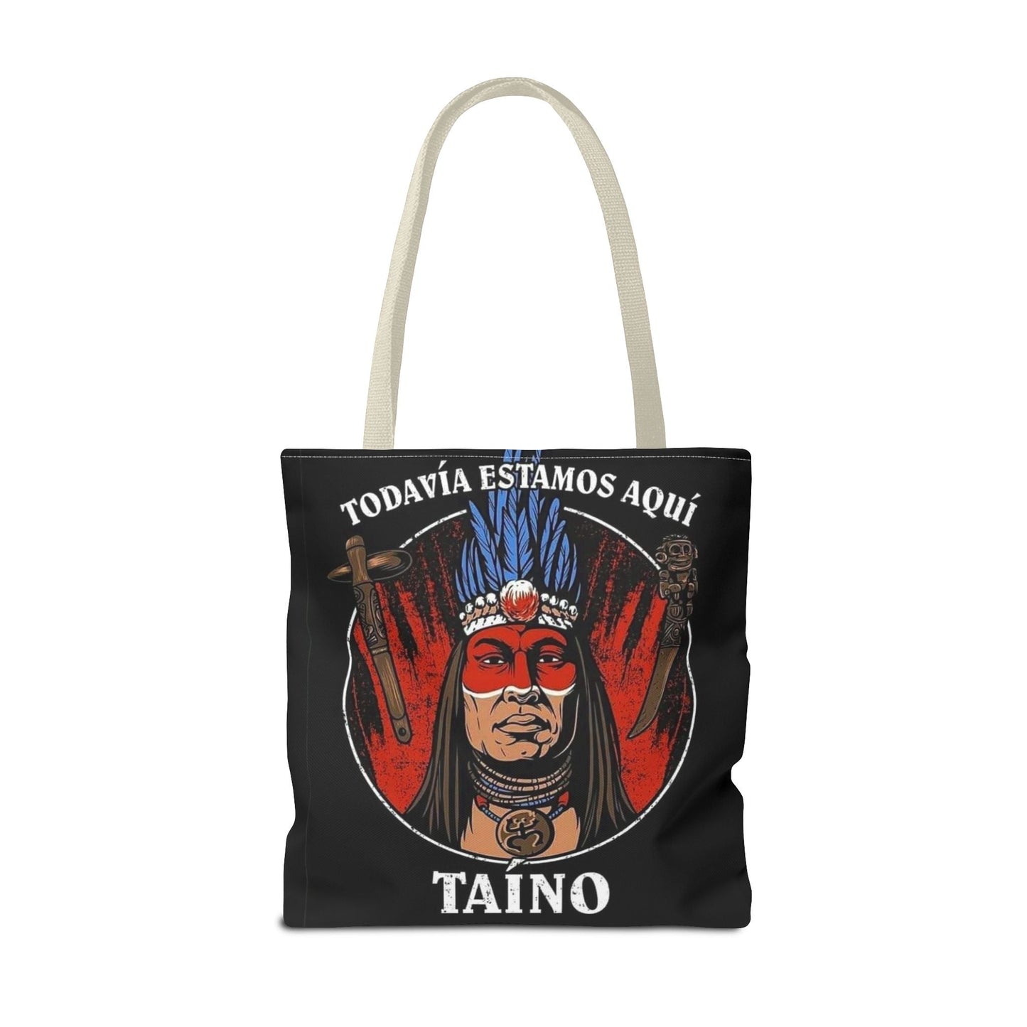 Tropical Love: Tote Bags with Puerto Rican Designs" Durable and Stylish Puerto Rico Tote Tote Bag (AOP) - Metamorphosis Creations