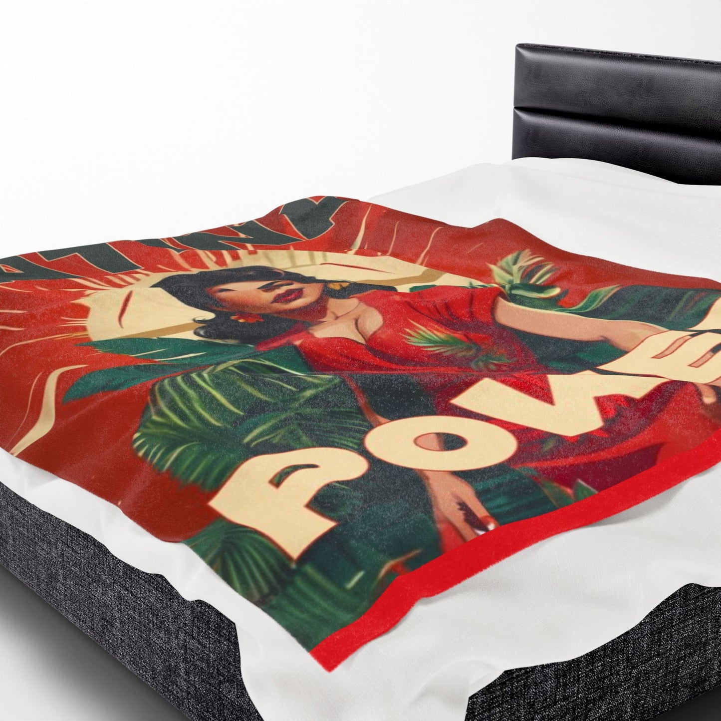 United We Are Stronger” Blanket Latina Power Velveteen Plush Blanket, Cozy Throw for Home Decor, Gifts for Her, Cultural Celebration, - Metamorphosis Creations