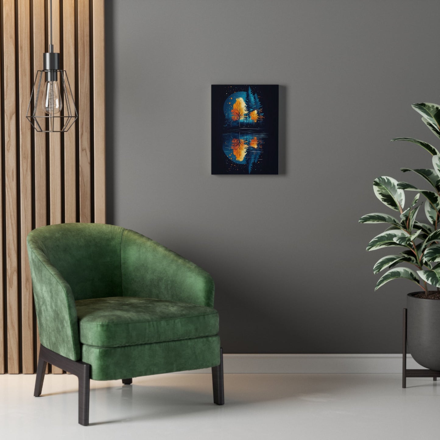 Vibrant Autumn Landscape Canvas Art | Fall Decor | Nature Wall Art | Home Decor | Gift for Nature Lovers - Metamorphosis Creations