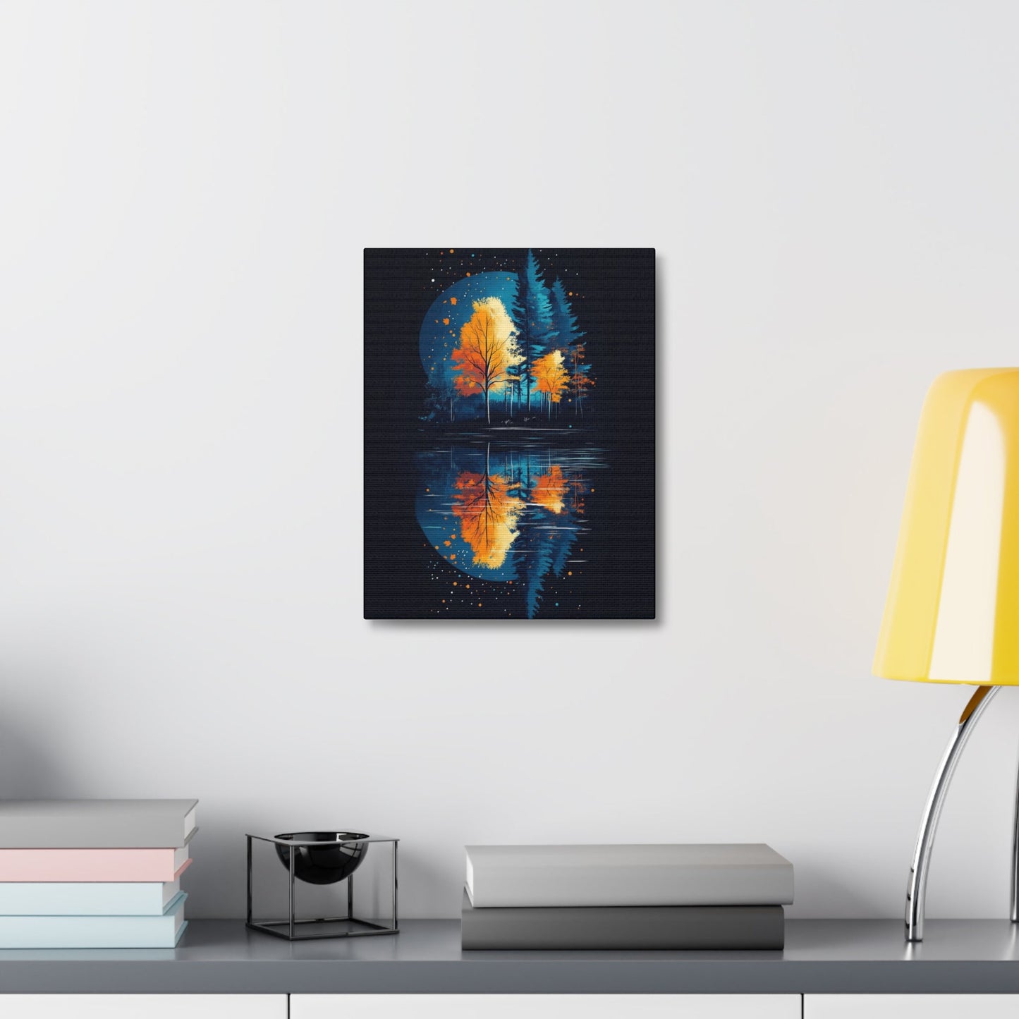 Vibrant Autumn Landscape Canvas Art | Fall Decor | Nature Wall Art | Home Decor | Gift for Nature Lovers - Metamorphosis Creations
