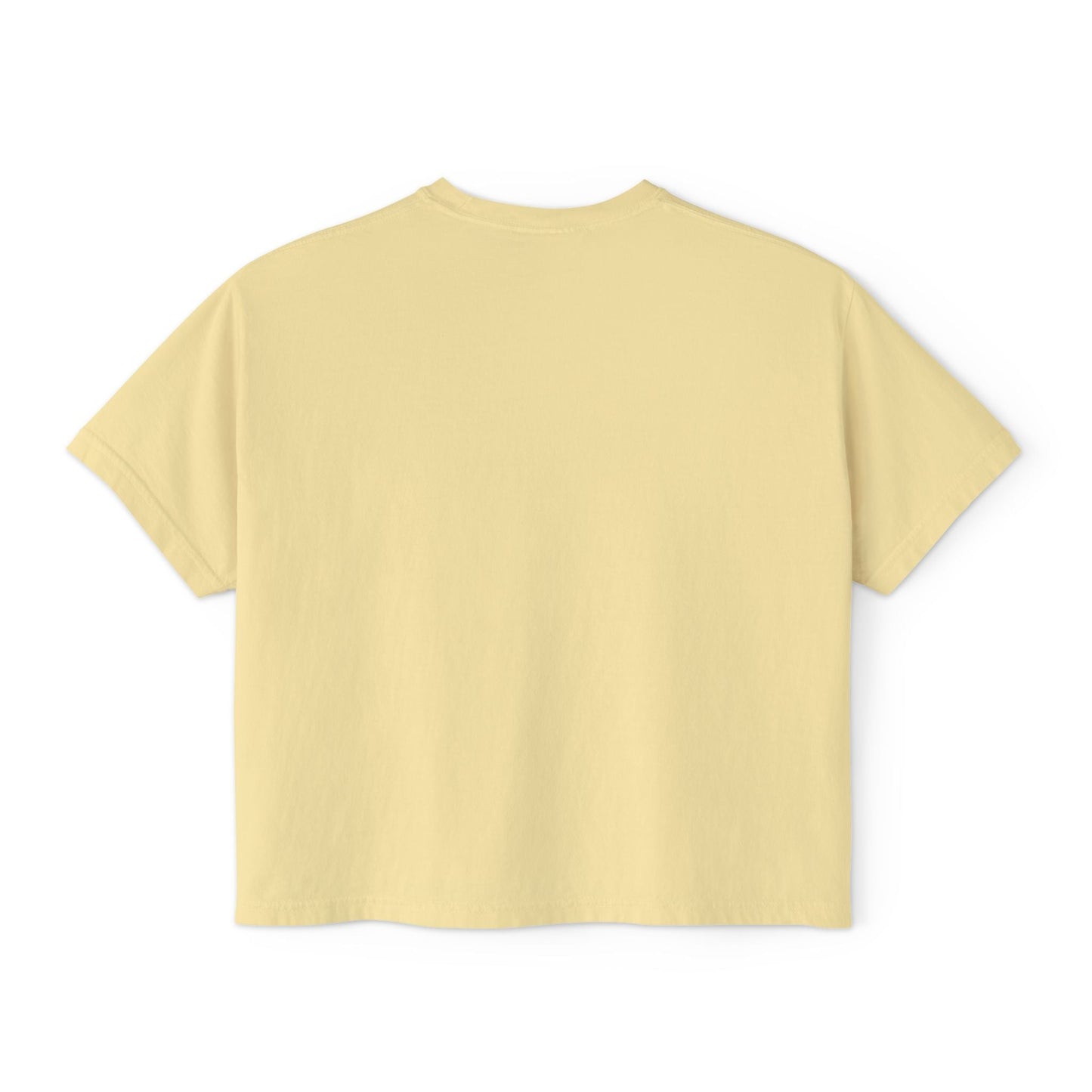 🌸 🧘♀️ Viste tu paz – Que tu energía hable primero Cute Elephant Women's Boxy Tee, Relaxed Fit Shirt, Gift for Animal Lovers, Casual Wear, - Metamorphosis Creations