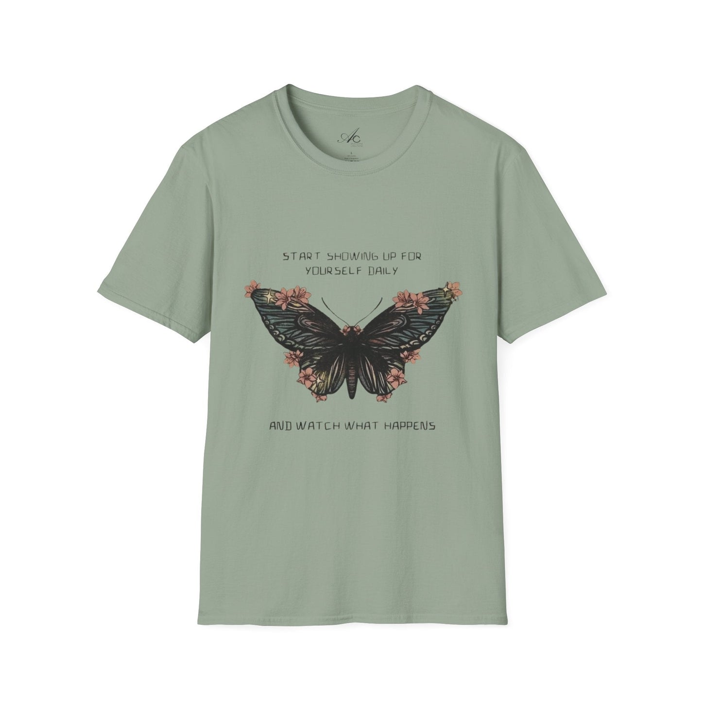 Wear Your Peace. Inspirational Butterfly T-Shirt, Motivational Gift, Unisex Tee, Nature Lover Shirt, Self - Care Apparel, Birthday Gift Idea - Metamorphosis Creations