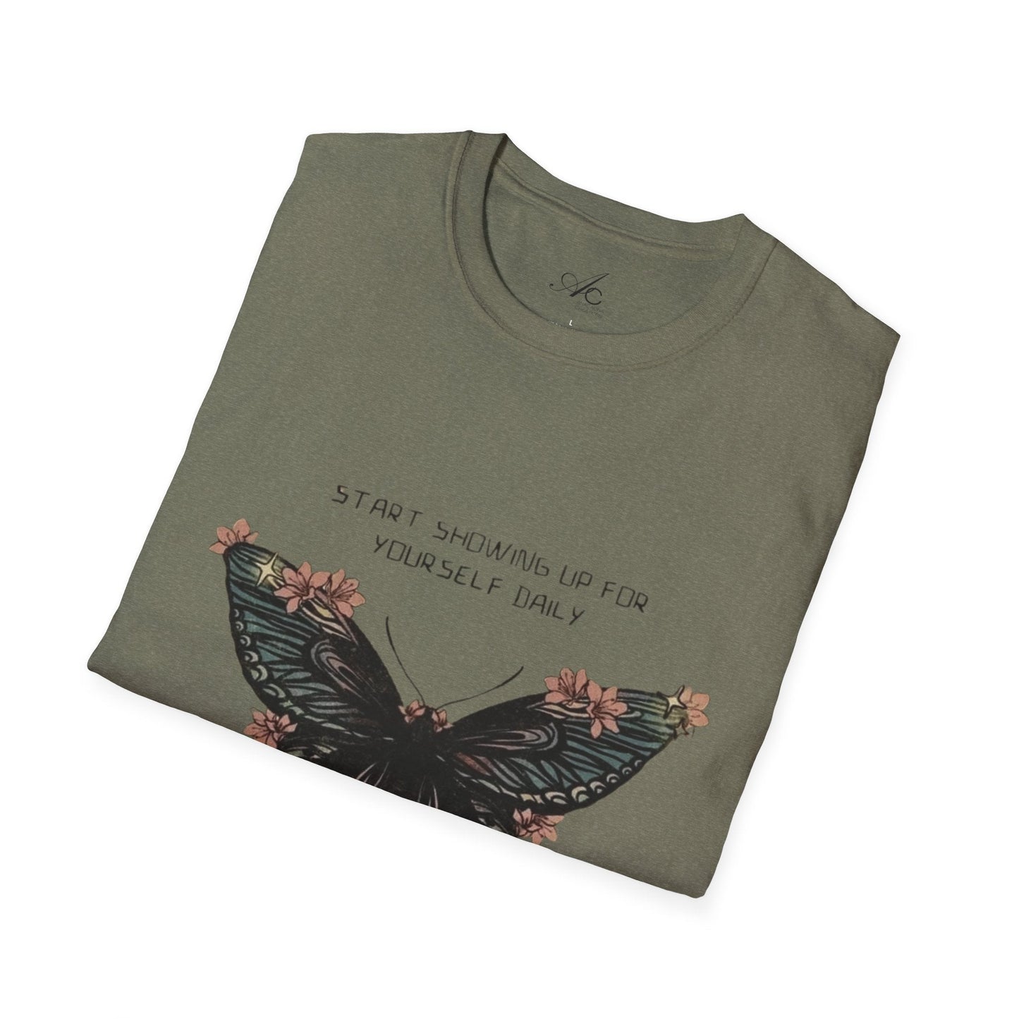 Wear Your Peace. Inspirational Butterfly T-Shirt, Motivational Gift, Unisex Tee, Nature Lover Shirt, Self - Care Apparel, Birthday Gift Idea - Metamorphosis Creations