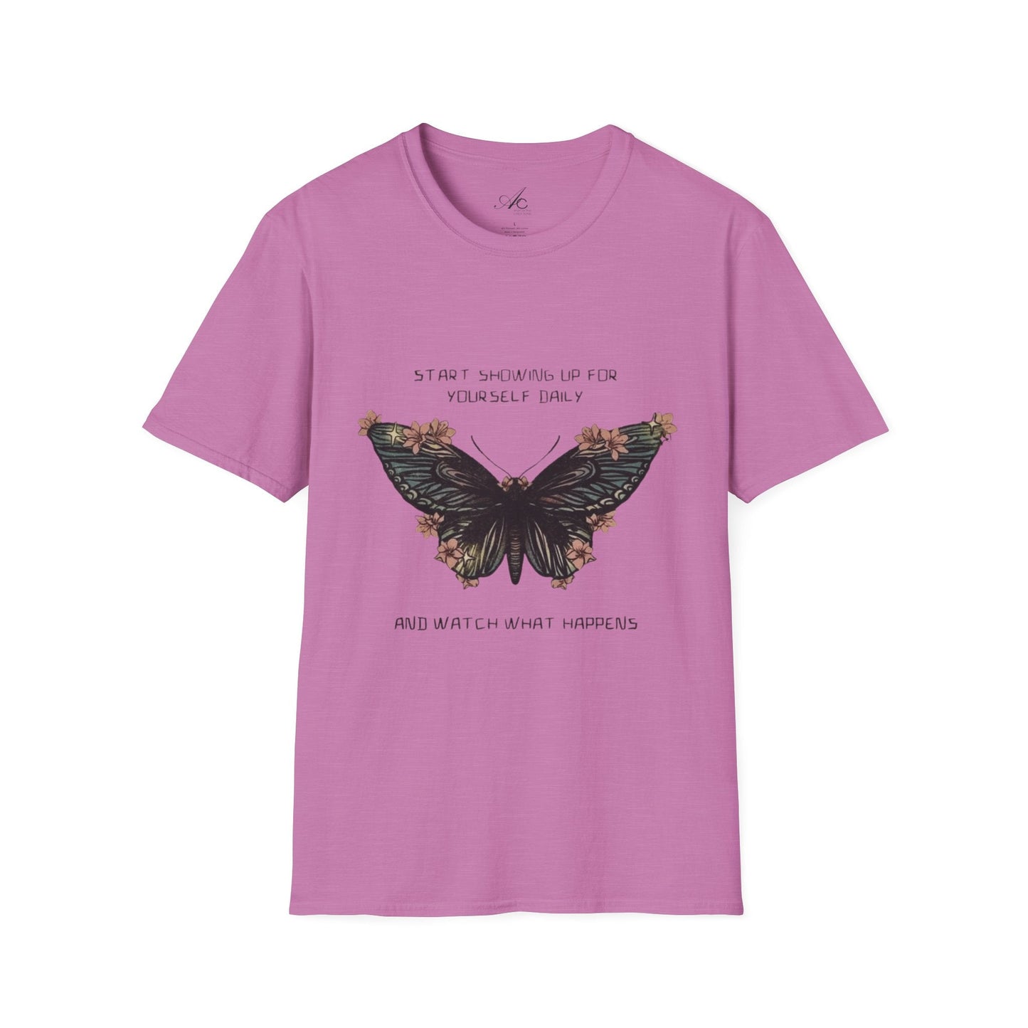 Wear Your Peace. Inspirational Butterfly T-Shirt, Motivational Gift, Unisex Tee, Nature Lover Shirt, Self - Care Apparel, Birthday Gift Idea - Metamorphosis Creations