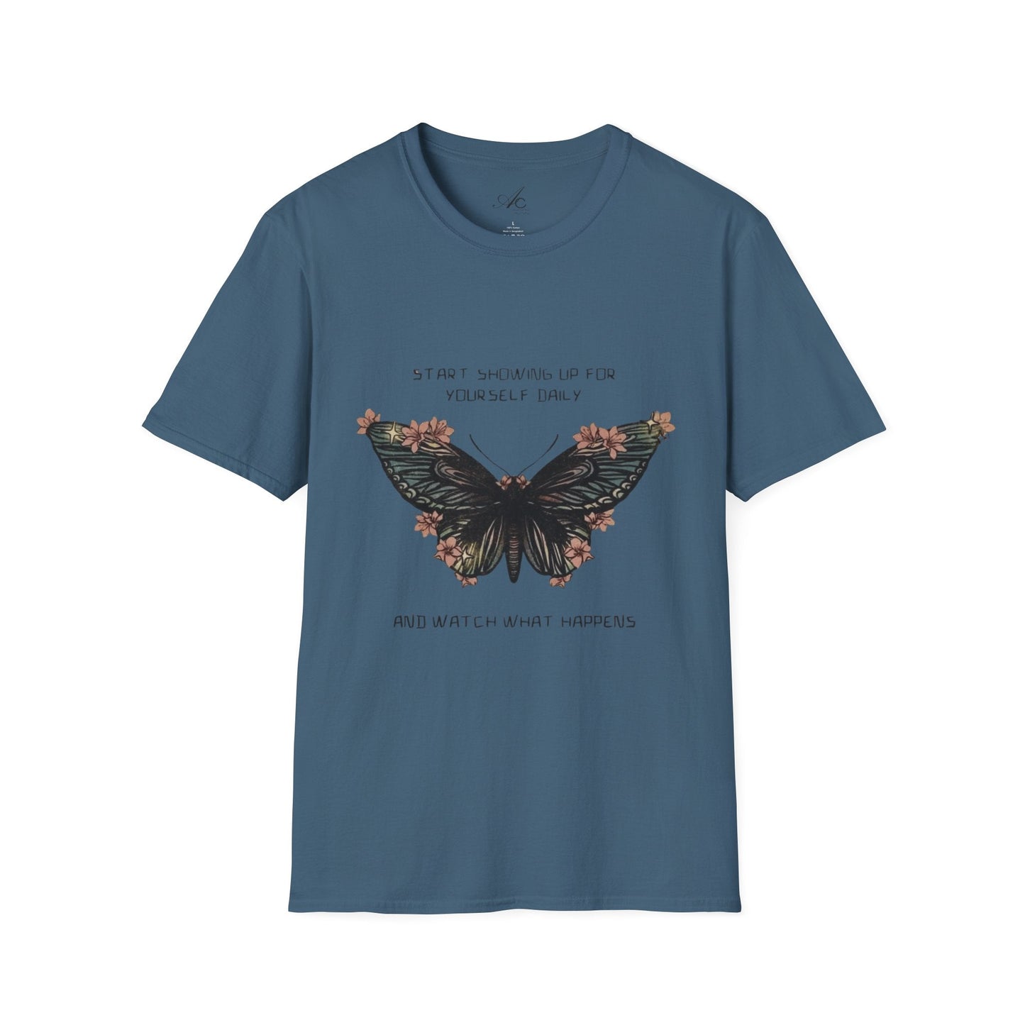 Wear Your Peace. Inspirational Butterfly T-Shirt, Motivational Gift, Unisex Tee, Nature Lover Shirt, Self - Care Apparel, Birthday Gift Idea - Metamorphosis Creations