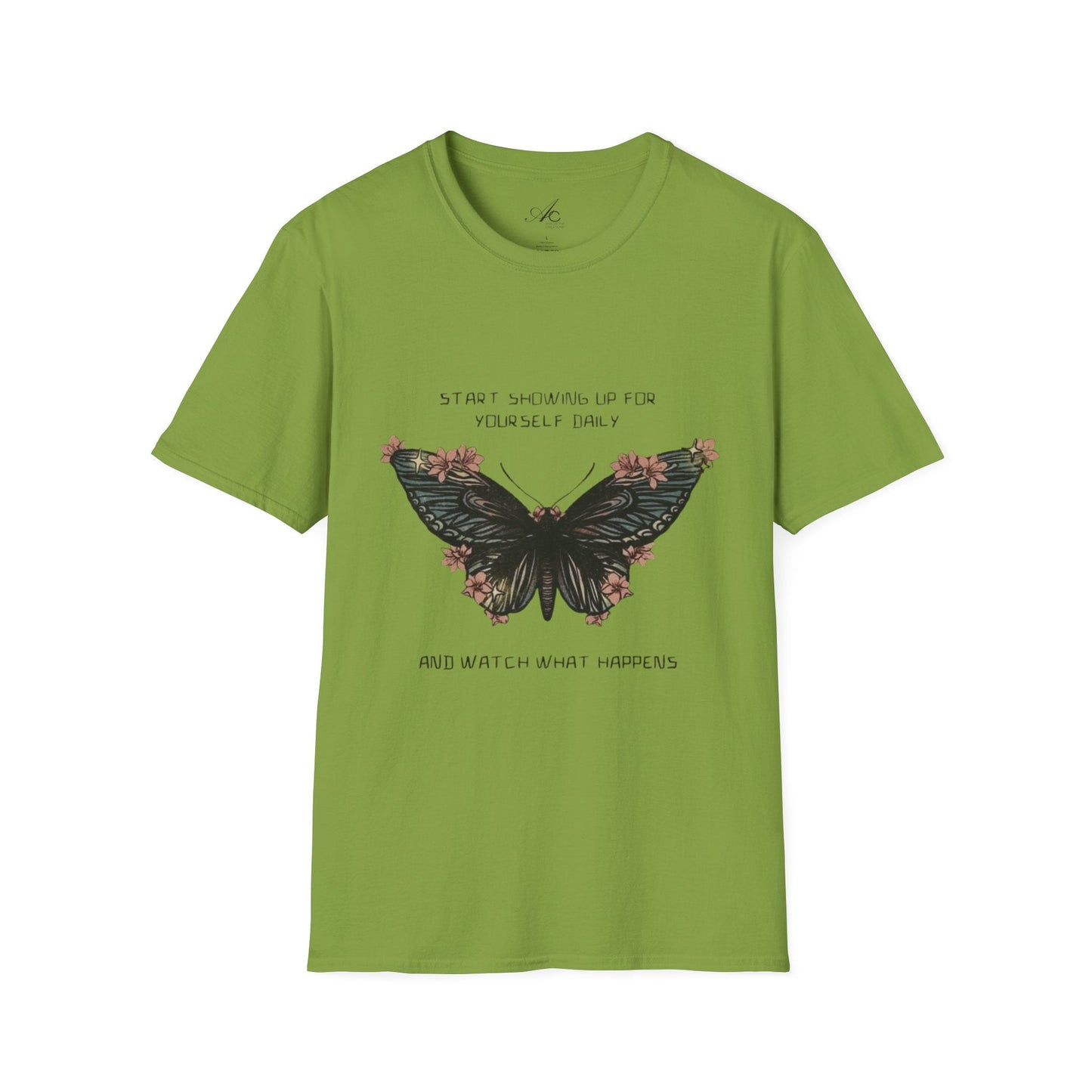 Wear Your Peace. Inspirational Butterfly T-Shirt, Motivational Gift, Unisex Tee, Nature Lover Shirt, Self - Care Apparel, Birthday Gift Idea - Metamorphosis Creations
