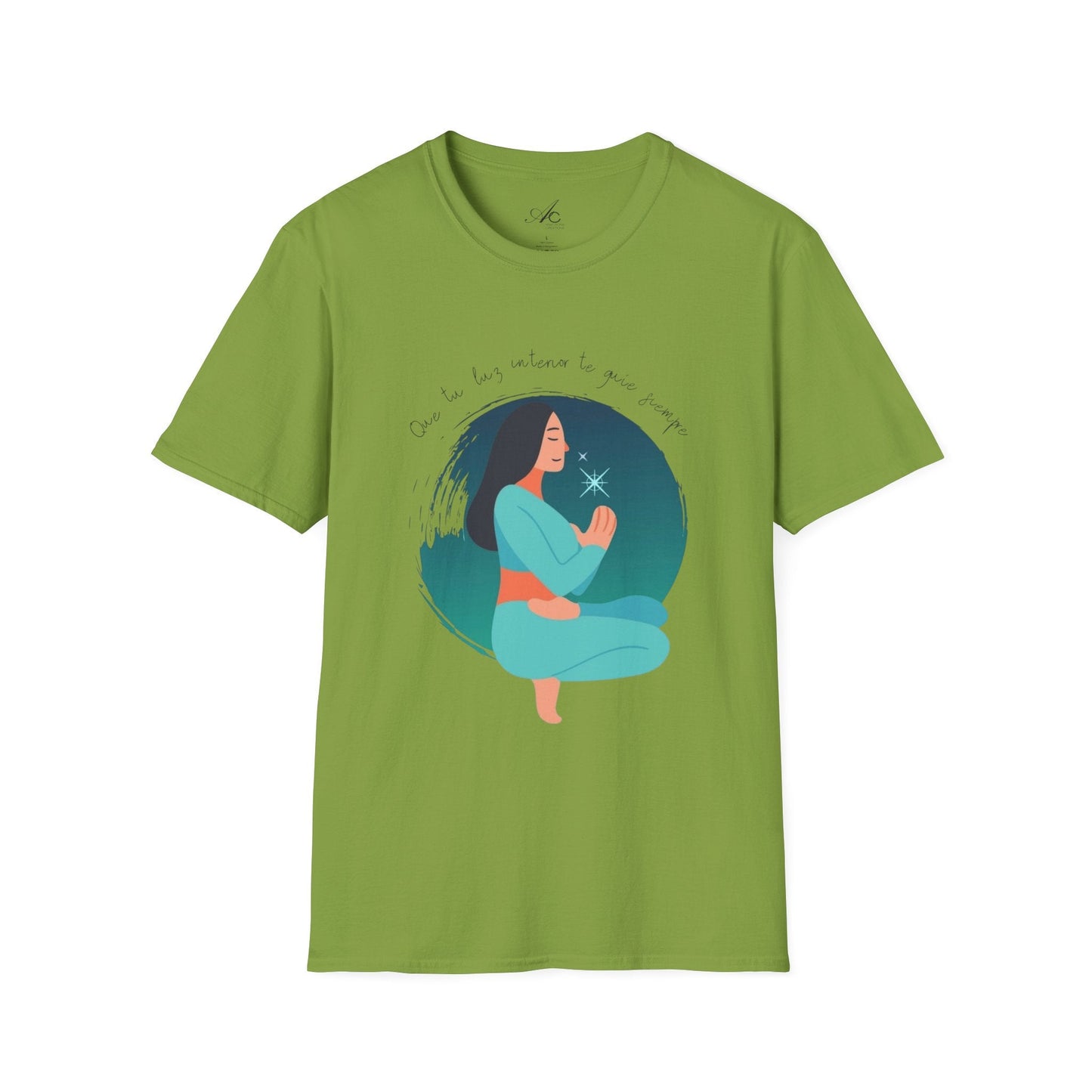 Wear Your Peace. Meditative Goddess T-Shirt, Mindfulness Apparel, Spiritual Gift, Yoga Tee, Relaxation Wear, Inspirational Top - Metamorphosis Creations